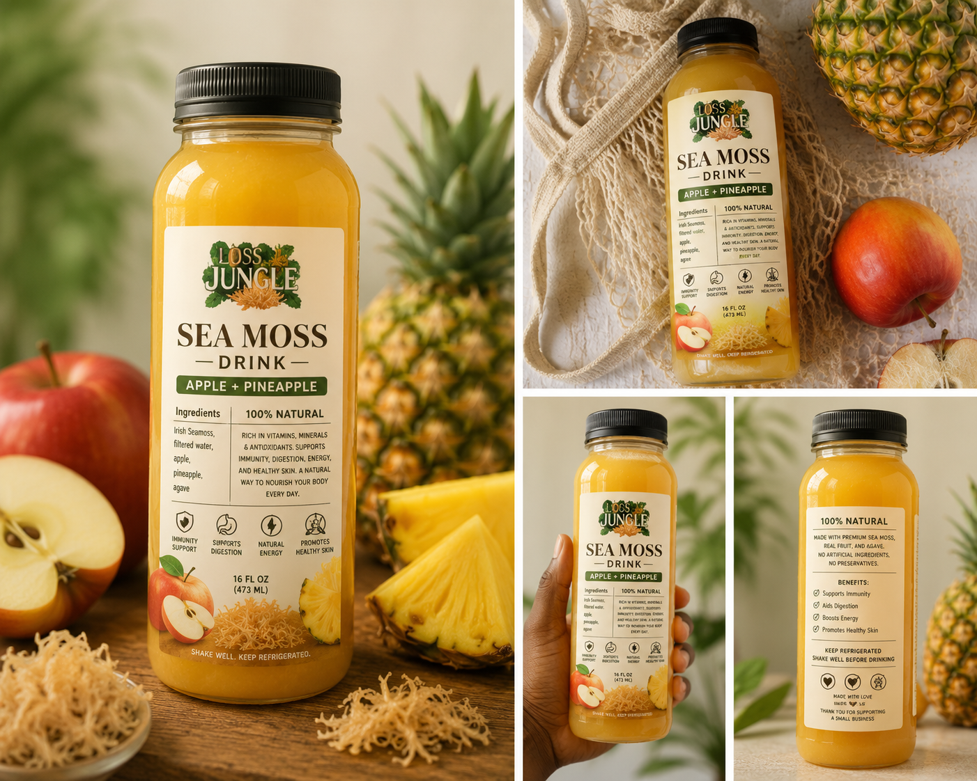 Pineapple & apples